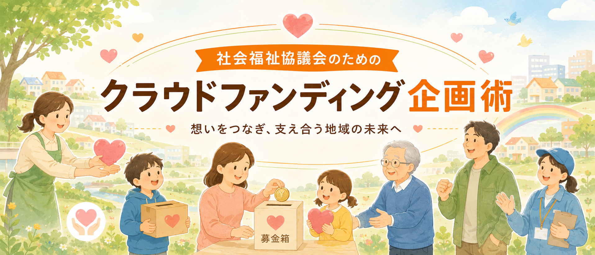 社会福祉協議会のためのクラウドファンディング企画術タイトル画像